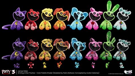Poppy Playtime Chapter 3: Smiling Critter Plush Coloring Shader