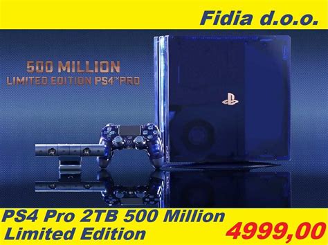 ⭐️⭐️ Ps4 Pro 2tb 500 Million Limited Edition 10 Igara Kamera⭐️⭐