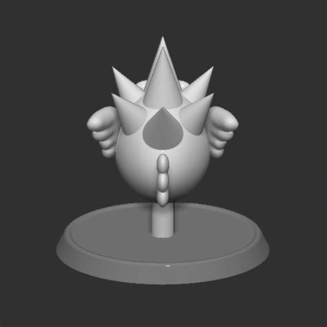Mario Spiny Cheep Cheep Fish Based 3d Model 3d Printable Cgtrader