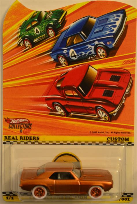 Hot Wheels Camaro Bronze Custom Made With White Real Rider Rubber Wheels Collectors Edition