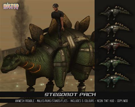 Second Life Marketplace Hilted Stegobot Pack
