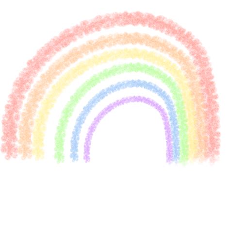 Rainbow Crayon Colour Png Vector Psd And Clipart With Transparent