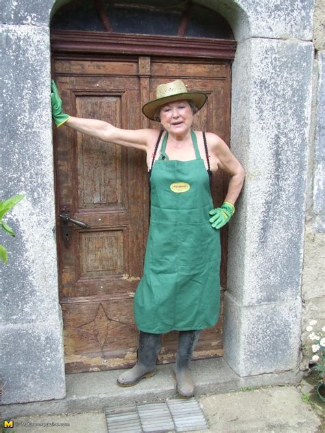 Naughty Housewife Getting Horny In The Garden Porn Pictures XXX Photos Sex Images