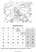 Sweden 2025 Printable Calendars | Super Coloring