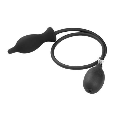 Inflatable Dildo Butt Plug Female Anal Strip Sex Product Male Anal