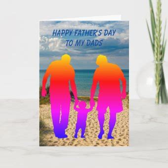 Father S Day Card For Gay Dads Zazzle