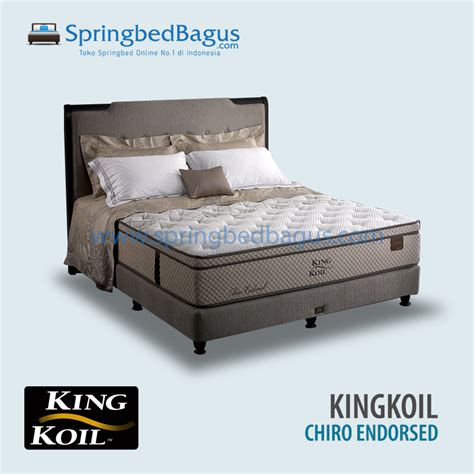 Spring Bed King Koil Chiro Endorsed Spring Bed Bagus