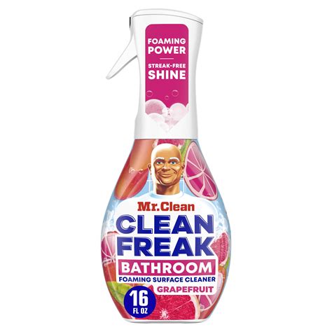 clean clean freak bathroom foaming surface cleaner grapefruit  fl