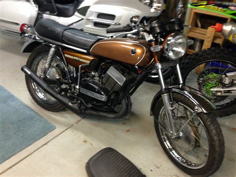 1974 Yamaha Rd250a Restored 2 Stroke 2 Cylinder