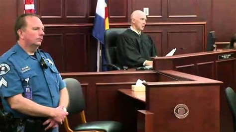 Judge Enters Plea Of Not Guilty For James Holmes Youtube