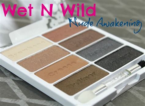 Wet N Wild Limited Edition Eyeshadow Palette Nude Awakening Myfindsonline
