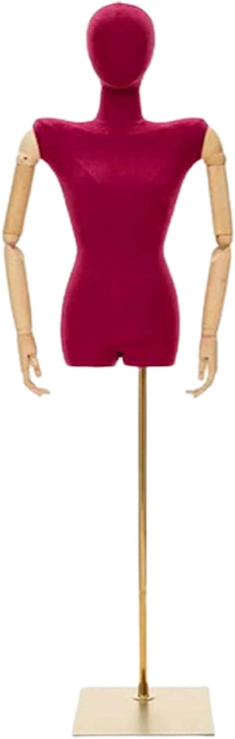 Mannequin Plush Female Mannequin Torso Wide Shoulder Half