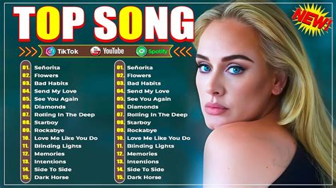 Adele The Weeknd Charlie Puth Rihanna Maroon 5 Miley Cyrus Billboard Hot 100 YouTube