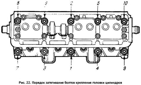 Порядок протяжки гбц ваз 2114 8 клапанов