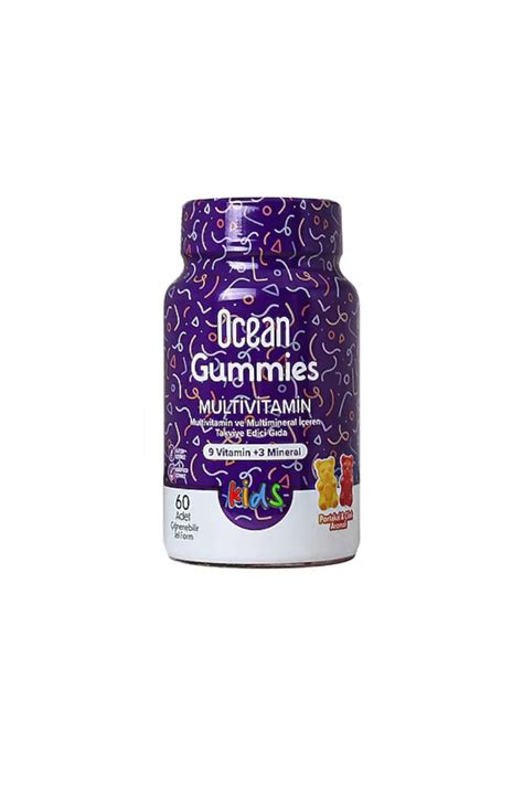 Orzax Ocean Gummies Multivitamin Kids 60 Adet Jel Form - Fiyatı, Yorumları