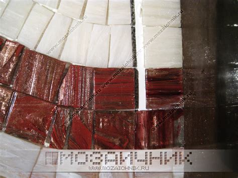 001 - Укладка мозаичного панно фирмы bisazza