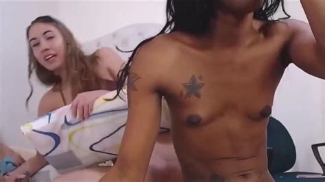 Ebony Shemale Impregnating Hot Chick On Cam AShemaletube