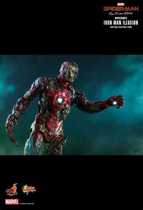 Mysterio S Iron Man Illusion Aus Marvel Blockbuster Spider Man Far From Home Von Hot Toys Mms