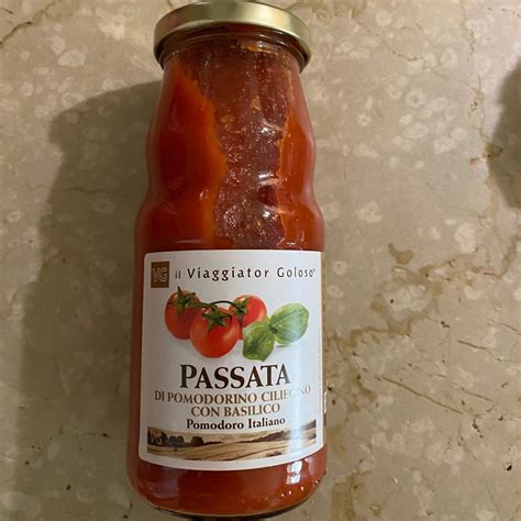 Il Viaggiator Goloso Passata Di Pomodorino Ciliegino Con Basilico