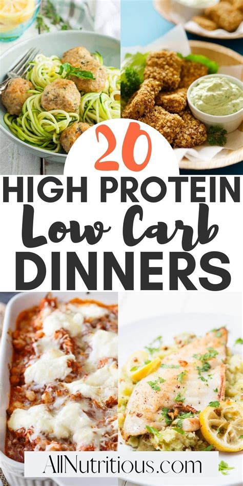 15 High Protein Low Carb Dinner Recipes Artofit