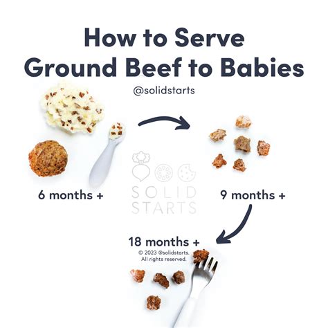 Ground Beef for Babies - First Foods for Baby - Solid Starts