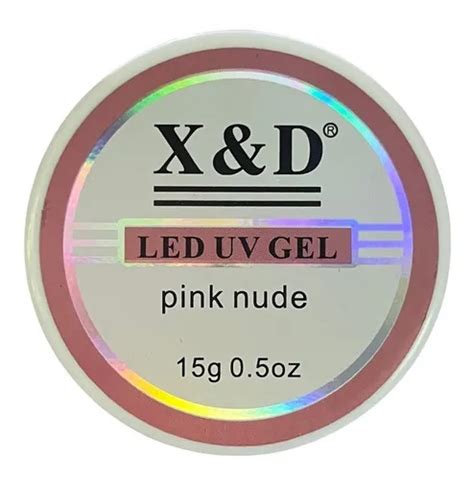 Gel Xed Led Uv Alongamento De Unhas X D G Cor Pink Nude Mercadolivre