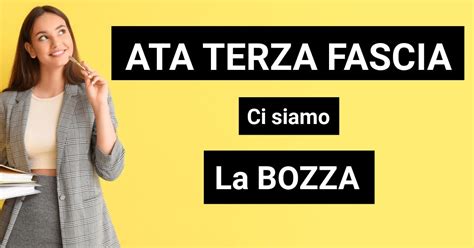 Aggiornamento Graduatorie Terza Fascia ATA 2024 Domande Dal 20 Maggio