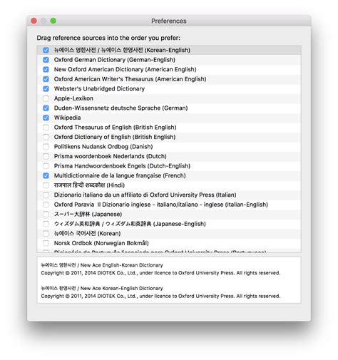 The Built In Dictionary On Mac And Iphone
