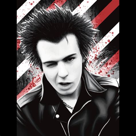 Sid Vicious Sex Pistols Art Print Poster Punk Music Poster Assorted