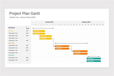 Powerpoint Template Schedule