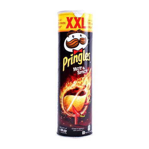 Pringles Hot N Spicy Snacks 200g