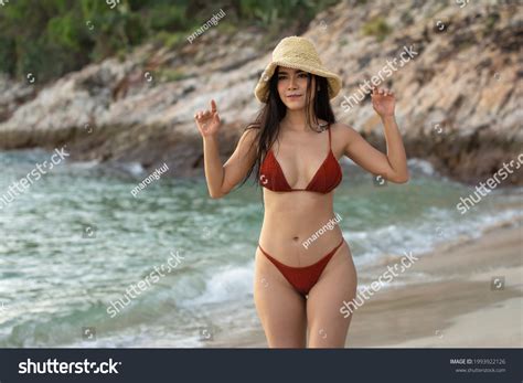 Portrait Sexy Woman Wear Bikini On Stock Photo 1993922126 Shutterstock