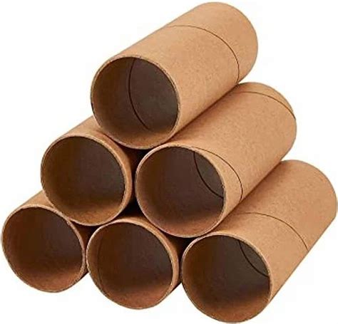 Brown Paper Tubes Paper Core Cardboard Tubes For Packaging At Rs