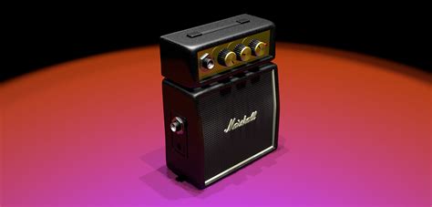 Marshall Guitar Amp Jtm45 3d Model 49 Obj C4d 3ds Free3d