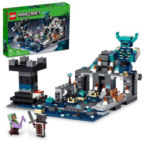 Buy LEGOMinecraft The Deep Dark Battle Set, 21246 Biome Adventure Toy ...