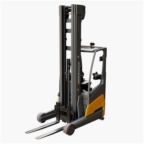 Jungheinrich Etv 216i Reach Truck 3d Model Turbosquid 1981270