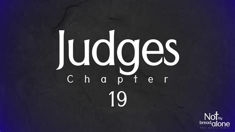 Judges Chapter 19 Youtube