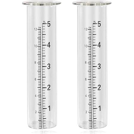 Amazon Hutnuoy Rain Gauge Replacement Tube Glass For Outdoor