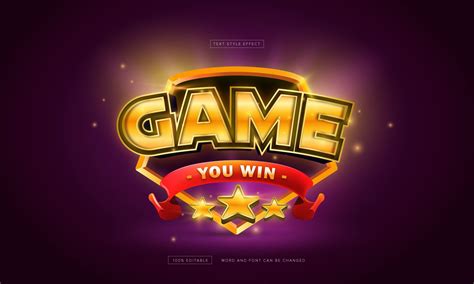 Game You Win Text Style Effect Editable Graphic by nandaradhurii16 ...