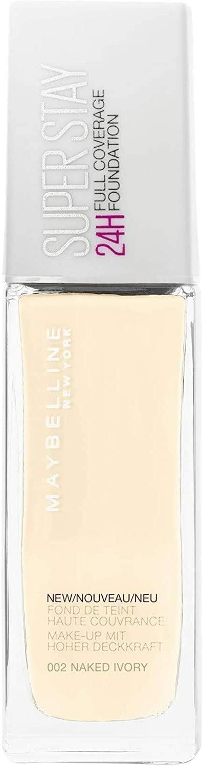 Maybelline Superstay Hr Full Coverage Foundation Ml Naked Ivory Bigamart