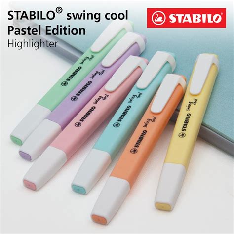 Buy Pastel Highlighter Pen Stabilo Swing Cool Set of 4 | eRomman