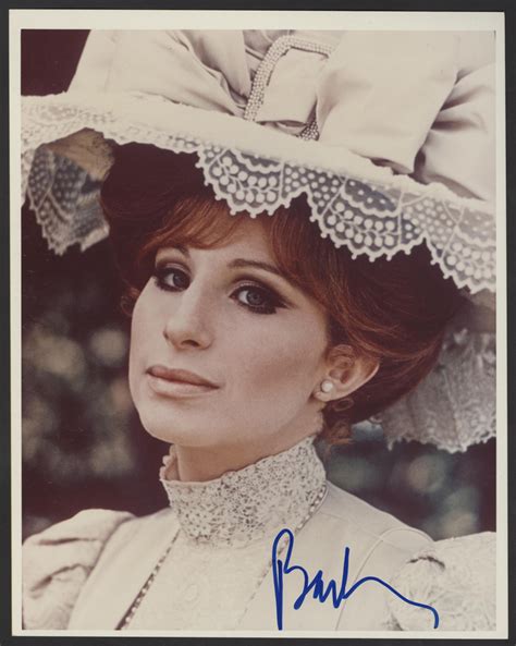 Lot Detail - Barbra Streisand Signed "Hello Dolly" 8 x 10 Photograph