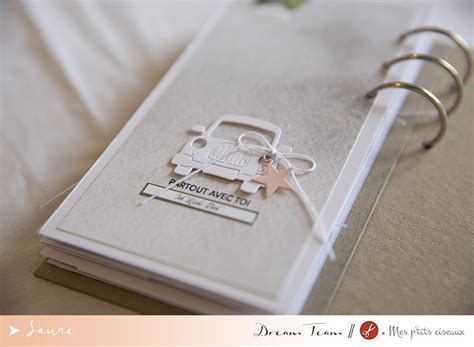 Mini Album Wedding Day By Laure Tutoriel Inside Mes P Tits Ciseaux