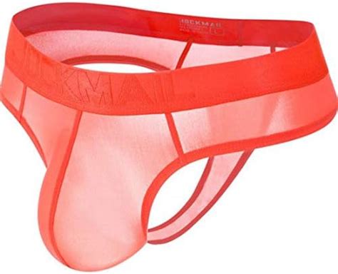 JOCKMAIL Sexy Seide Herren Bikini Komfortabel Jockstrap Herren Strings G String Suspensorium