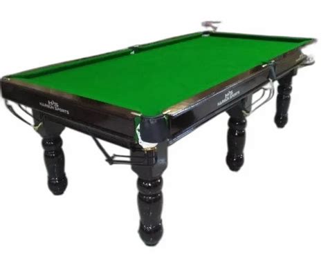 Brown Solid Wood Snooker Pool Table At ₹ 195000piece In Meerut Id