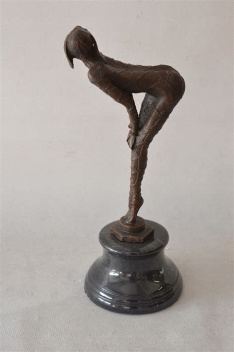 Gymnast Dancer Woman Nude Bronze Sculpture Figure Amazing Etsy