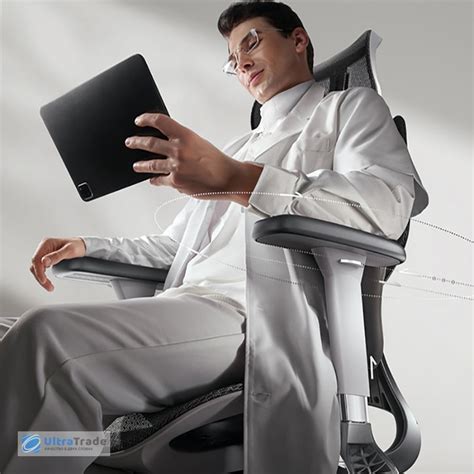 Офисное кресло с подставкой для ног Xiaomi HBADA Ergonomic Computer ...