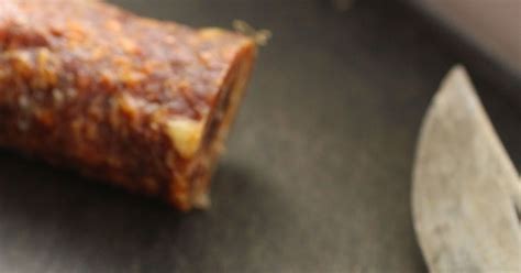 Un Peu Gay Dans Les Coings Saucisse S Che Chorizo Maison Au Poivre De Sichuan Et Au Piment