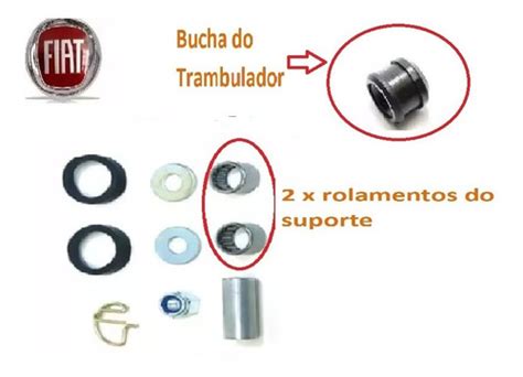 Kit Reparo Buchas Trambulador Uno Palio Tempra Tipo Oclinhos