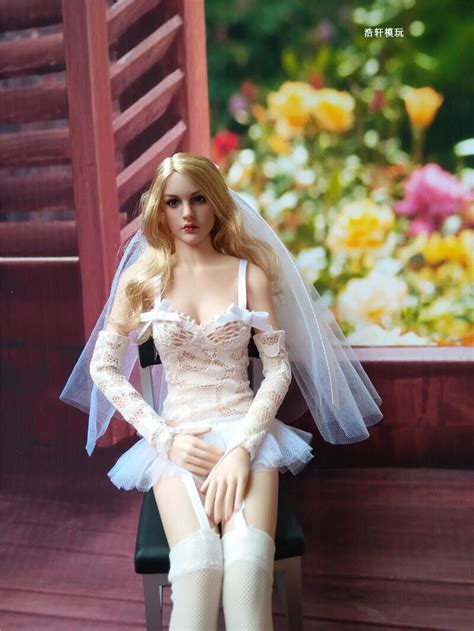 Wedding Dress Set For Tbl Phicen Hot Toys Female Figure Ebay